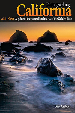 Book cover - Photographing California